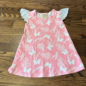The Beaufort Bonnet Company butterfly eyelet dress, worn only a few times, 3T
